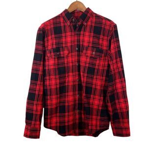 Mott & Grand Button Up Plaid Shirt - S